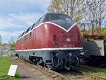 BR 220 071-5 steht im Technikmuseum Sinsheim. 22.April 2023