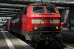 218 421-6 in Mnchen Hbf