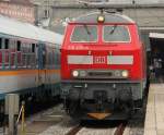 218 435-6 in Mnchen Hbf