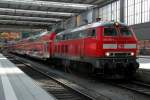 218 465-3 in Mnchen Hbf