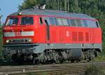 218 275-3 als Lz. in Gremberg, aufgenommen im Sept.09