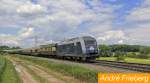 Ebenfalls am 10.06.12 kam der Rheingold von FKE Kln mit er PCW 7 vom Siemens Prfcenter durch Vehrte.