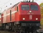 DE 13 aus einer anderen Perspektive bei der Einfahrt in Gbf Gremberg aufgenommen am 28.10.09