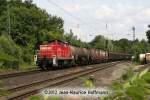 Am 04.07.2012 kam 294 787-7 mit dem FZT 53530 aus Diepholz nach Osnabrck durch Vehrte.