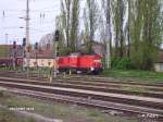 298 124-5 wartet in Frankfurt/Oder auf neue Aufgaben. 17.04.07