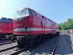 BR 229 181-3 der CLR Steht im BW Lutherstadt Wittenberg beim Orientrot Treffen am 27.Mai 2023