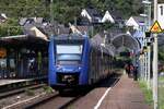 vlexx 0622 436/936 + 444/944 als RE17 nach Koblenz beim Halt in Boppard. 10.08.2025