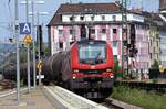 ELP/DB 2159 206-2 mit Kesselzug Durchfahrt Koblenz Hbf. 12.08.2025