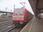 101 083-4 mit IC nach Frankfurt in Fulda