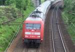 101 063-6 mit IC bei Fulda