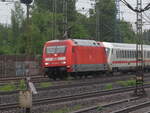 BR 101 100-6 mit (IC 2083/2085 Berchtesgarden Hbf/Oberstdorf -> Hamburg-Altona) einfahrt HH-Harburg. 29.05.2025