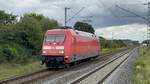 BR 101 015-6 als Lz durch Vhrum. 17.Juli 2024
