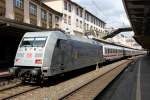 101 028-9 in Wuppertal Hbf am 12.07.2012