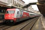 101 080-0 in Wuppertal Hbf am 14.07.2012