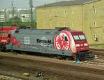 Zum ersten Mal die Eintracht Frankfurt 101 110-5 in Frankfurt BW 29.08.2012  