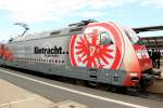 Und Hier Prsentiren wir nun Zum ersten Mal die Eintracht Frankfurt 101 110-5 in Frankfurt Hbf 29.08.2012  