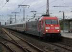 IC 2012 Eintracht Frankfurt 101 110-5 am 17.10.2012 in Essen Hbf
