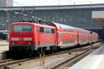 111 051-9 am 25.07.2012 in Mnchen Hbf