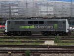 BR 111 222-6 von RailAdventure steht Abgestellt im Vorfeld Mnchen Hbf. 29.05.2025