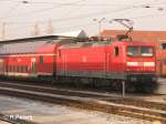112 117 steht mit RE1 Magdeburg HBF in Frankfurt/Oder zur abfahrt bereit. 22.12.07