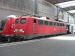 115 152-1 am 31. Mai 2008 im Mnchner Hauptbahnhof.