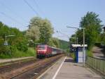 120 150 am 14 Mai 2011 mit einem Sonderzug in Kleinsteinbach/Pfinztal