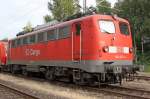 Die 140 013-4 abgestellt in Kln Gremberg, am 27,07,09