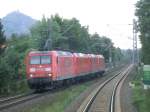 145 069 bespannte einen Lokzug in Knigswinter