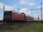 BR 146 267 als (RE 8 / RE 4412 Hannover Hbf -> Bremerhaven-Lehe) durch Dedensen-Gmmer Richtung Wunstorf. 17.Mai 2025