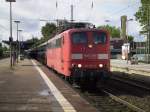 BR 151 mit GZ durch Recklinghausen Hbf