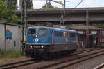 BR 151 085-8 von EGP LZ durch Hamburg Harburg zur Abstellung in Hamburg Harburg am 31.5.2025