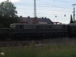 BR 151 016-3 in AltGrn beim 4.Nrdlinger Eisenbahnfest. 30.05.2025