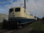BR 151 073-4 in Blau/Beige beim 4.Nrdlinger Eisenbahnfest. 29.05.2025