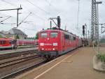 151 128-6 und 152 111 heute in Fulda