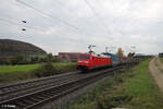 152 008-9 verlässt Treuchtlingen mit einem Gedeckten Güterzug. 22.10.24