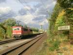 155 264 und 155 xxx fuhren am 12.10.2012 mit einem Gterzug durch Oberaden / Lnen
