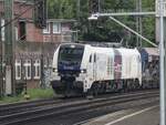 BR 159 202 (20-02) von ELP / Vermietet an : Heavy Haul Power International (F=ma) mit Schttgutwagen durch HH-Harburg. 29.06.2025