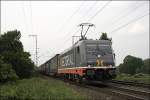 241 007 ist mit dem VAN DIEREN am 21.05.2009 unweit von Recklinghausen unterwegs. Ziel ist Wanne-Eickel.
