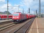 185 230-0 mit Gterzug in Fulda