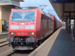 185 072-6 mit Gterzug in Fulda