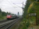 185 175 fuhr am 12.10.2012 mit einem Gterzug durch Oberaden / Lnen