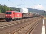 185 206-0 in richtung Fulda druch Bad Hersfeld