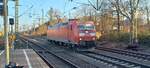 185 191-4 DB Cargo AG als Lz durch Hamburg Harburg am 19.Mrz 2022