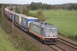 Hector Rail 241.008 Name: Galore auf der Gterumgeung bei Ramelsloh am 14,10.2011