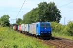 185 513-9 am 18.08.2012 in Ahlten
