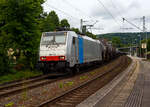 Die RAILPOOL 186 506-2 (91 80 6186 506-2 D-Rpool) fährt am 04 Juni 2025 mit einem Kesselwagenzug durch den Bahnhof Kirchen (Sieg) in Richtung Köln.

Die Bombardier TRAXX F140 MS(2E) wurde 2018 von Bombardier in Kassel unter der Fabriknummer 35555 gebaut und an die Railpool ausgeliefert. Die Multisystemlokomotive hat die Zulassungen bzw. besitzt die Länderpakete für Deutschland, Österreich, Schweiz, Italien, Belgien und die Niederland (D/A/CH/I/B/NL).