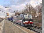 BR 193 659 ( Berlin ) mit GZ durch Dedensen-Gmmer Richtung Westen. 1.Februar 2025