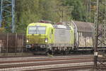 BR 6193 407-4 D-ATLU vermietet an Green Cargo mit einem Autozug Richtung Dnemark. 9.Oktober 2025