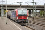 BR 6193 052-8 D-RCM von SBB Cargo mit einem Kesselzug bei der Durchfahrt HH-Harburg Richtung Maschen/Buchholz. 9.Oktober 2025