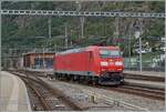 Die DB 185 104-7 verlässt als Lokfahrt den Bahnhof Brig in Richtung Visp.

12. Sept. 2024
